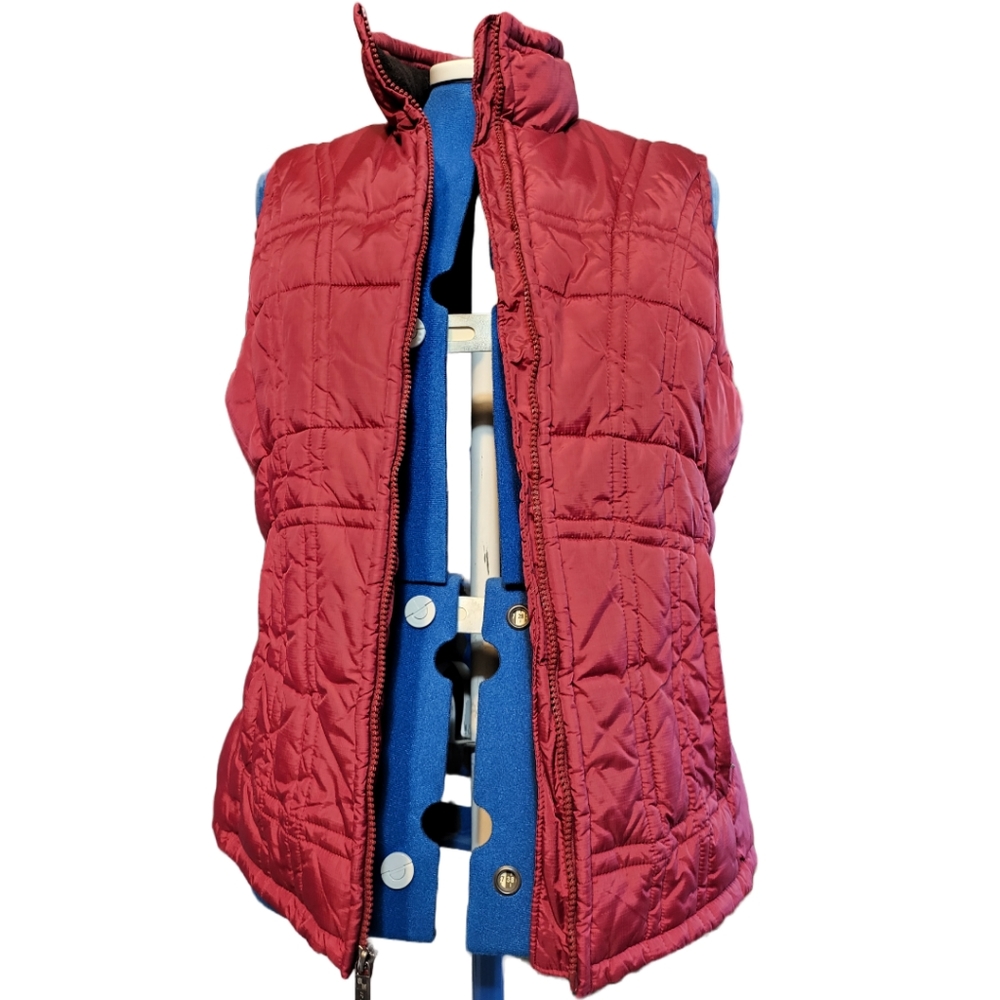 Woolrich Insulated "Ruby" Red Quilted Puffer Vest… - image 2